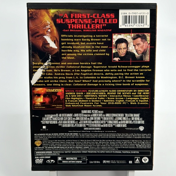 Collateral Damage. Arnold Schwarzenegger. - Picture 3 of 4